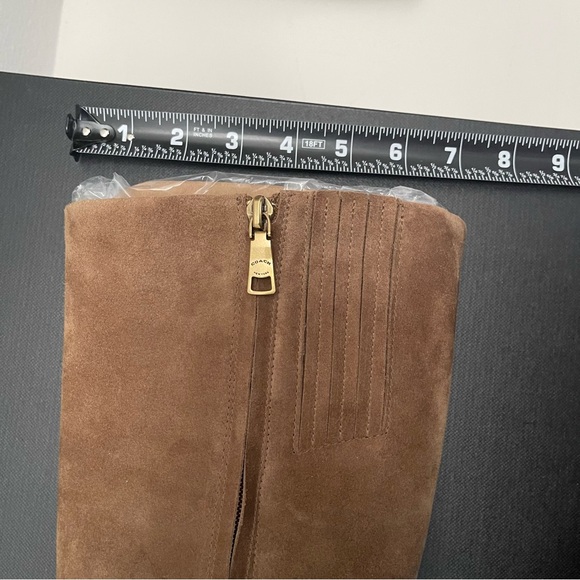 Coach Raquel Boots Suede Size 6.5 - Picture 10 of 14